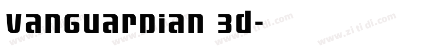 Vanguardian 3D字体转换
